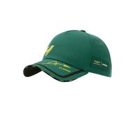 Aston Martin F1 Team - Fernando Alonso Special Edition - Tech Baseball Cap Mütze - Offizielles Merchandise - Grün - Unisex - Verstellbar, grün, One size
