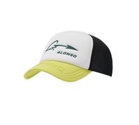 Aston Martin F1 Team - Fernando Alonso Special Edition - Trucker Baseball Cap - Weiß/Grün/Schwarz - Mesh Rücken - Unisex - Verstellbar, grün, One size