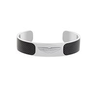 Aston Martin Herren Armband Armreif Edelstahl silber Carbon AML ICON MJRTF5BM0