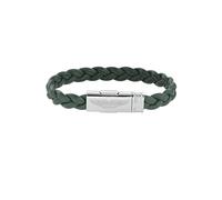 Aston Martin Herren Armband Lederband grün Edelstahl AML Thrill MJITS6BL0