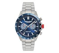 Aston Martin Herren Chronograph Armbanduhr AML ICON MTIS1F503 Blau/Stahl MTIS1F5...