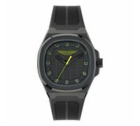 ASTON MARTIN Herren Armbanduhr AML ICON Schwarz/Lime MTIG1F503