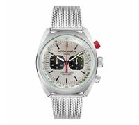 ASTON MARTIN Herren Armbanduhr AML TIMELESS MTTS2F501 Silber Chronograph