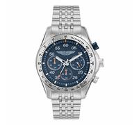 Aston Martin Herren Chronograph AML Thrill MTRS1F503 Edelstahl Blau 42 mm