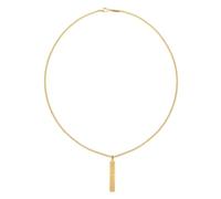 Aston Martin Herren Halskette Edelstahl Anhänger Gold AML ICON MJIGS6NU5