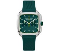 Aston Martin Herren Armbanduhr Aml Icon ULT Chronograph Quarz Grün MTIU1S603 Einheitsgröße