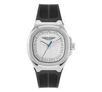 ASTON MARTIN Herren Armbanduhr AML ICON Silber/Schwarz MTIG1F502