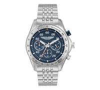Aston Martin Herren Chronograph AML Thrill MTRS1F503 Edelstahl Blau 42 mm