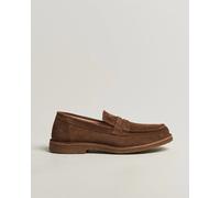 Astorflex Mokaflex Loafers Dark Khaki Suede Braun 43