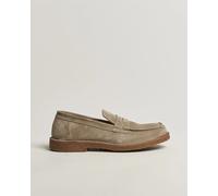 Astorflex Mokaflex Loafers Stone Suede Beige 42
