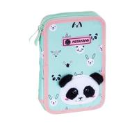 ASTRABAG 503023025 TEDDY PANDA Mäppchen, Green