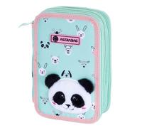 ASTRABAG 503023050 TEDDY PANDA Mäppchen, Green