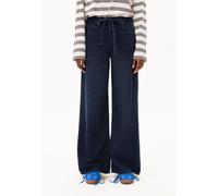 ASTRAEAAS MID WAIST WIDE JEANS | Bio-Baumwoll Mix Non Stretch - blau (25-32)
