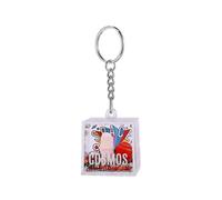 Astronaut Keyring Creative Design Astronaut Shape White Acrylic Bag Hanging Cell Phone Decoration 1Pack