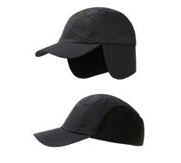 Asudaro Winter Visor Baseball Cap, Wasserdicht Herren Wintermütze Baseballmütze Mit Ohrenklappen Verstellbar Cap Baseball Kappe Schirmmütze für Männer Damen Outdoor-Bergsteigen Reisen