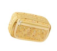 Asukohu Federmäppchen mit großer Kapazität, Cartoon-Bär, Federmäppchen, 9-lagig, ästhetisches Schreibwaren, Schulbedarf, schöne Hülle, Cartoon-Bär-Aufbewahrung, große Kapazität, Stift für Mädchen, a