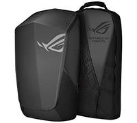 ASUS ROG Ranger 2-in-1 Gaming Rucksack (für Notebooks bis zu 17 Zoll, abnehmbare Fächer, ergonomische Schultergurte) schwarz