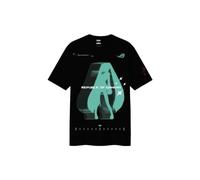 ASUS T-Shirt ROG I Edition Hatsune Miku - Schwarz Unisex Passform Collector Gaming Edition