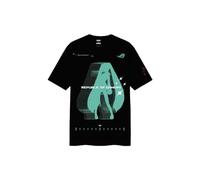 ASUS T-Shirt ROG I Edition Hatsune Miku - Schwarz Unisex Passform Collector Gaming Edition, Schwarz , XXL