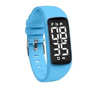 aswan watch Digitaluhr Kinder Mädchen Jungen mit Schrittzähler,Wecker,Stoppuhr, Distanz,Datum-Sport Armbanduhr ohne App und Handy mit Silikonarmband