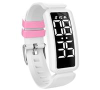 aswan watch Digitaluhr Kinder Mädchen Jungen mit Schrittzähler,Wecker,Stoppuhr, Distanz,Datum-Sport Armbanduhr ohne App und Handy mit Silikonarmband