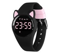 aswan watch Digitaluhr Kinder Mädchen Jungen mit Schrittzähler,Wecker,Stoppuhr, Licht,Datum-Sport Armbanduhr ohne App und Handy mit Silikonarmband