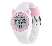 aswan watch Digitaluhr Kinder Mädchen Jungen mit Schrittzähler,Wecker,Stoppuhr, Licht,Datum-Sport Armbanduhr ohne App und Handy mit Silikonarmband
