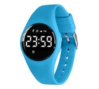 aswan watch Digitaluhr Kinder Mädchen Jungen mit Schrittzähler,Wecker,Stoppuhr, Licht,Datum-Sport Armbanduhr ohne App und Handy mit Silikonarmband