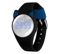 aswan watch Digitaluhr Kinder Mädchen Jungen mit Schrittzähler,Wecker,Stoppuhr, Licht,Datum-Sport Armbanduhr ohne App und Handy mit Silikonarmband