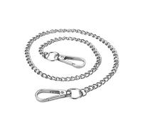 ASYKNM Edelstahl-Kette mit Geldbörse und Brieftasche, cooles Design mit Punk-Schlüsselanhänger für Biker und Trucker, geeignet als Jeans- oder Hose-Kette, für Männer und Frauen, Länge 53 cm.