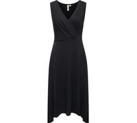 asymmetrisches Wickelkleid "Fidda" Black XL