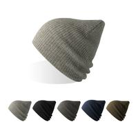 AT122 Atlantis Brad Mütze Recycelt Dark Grey Melange One Size