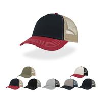 AT426 Atlantis Rapper Canvas Cap Black One Size