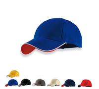 AT602 Atlantis Pilot Piping Sandwich Cap Black One Size