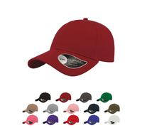 AT670 Atlantis Kappe mit gebogenem Schirm Red One Size