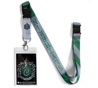 Ata-Boy Harry Potter Slytherin-Wappen, wendbares Schlüsselband mit Breakaway-Clip und Ausweishalter