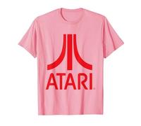 Atari Classic Rotes Logo T-Shirt, Herren, Rosa, XL