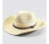 ATARSM Herren Sonnenhut Mann Strohhut Breite Krempe Strand Faltbare Kappe Big Bone Herren Plus Size Fedora Hut 58Cm 60Cm 62Cm