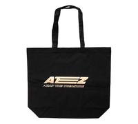 Ateez - Unisex-Tragetasche, Motiv: Karte des Schatzes, Farbe: Schwarz, Größe: O/S, Schwarz, O/S
