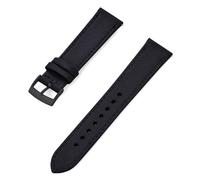 Ateldooly Wasserdichtes Segeltuch-Uhrenarmband, 18mm, 20mm, 22mm, Schnellverschluss-Armband, Nylon-Armband, Sportarmband, Schwarz Schwarz, 20mm