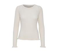 ATELIER RÊVE ICHI IRFANTINODamen Strickpullover Feinstrick Pullover mit nachhaltiger EcoVero Viscose und feinem Strickmuster, Größe:M, Farbe:Birch (130905)