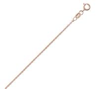 Atemberaubend 9 ct/Karat Rotgold Damen - Anker Kette - 40.6, 45.7, 50.8, 55.9, 61cm