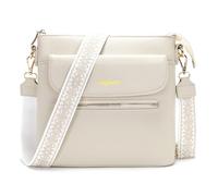 Atgbiem Handtasche Damen Klein Umhängetasche Damen Mittelgroß Tasche Crossbody Bag Damenhandtasche Beige 9 Farben zur Auswahl