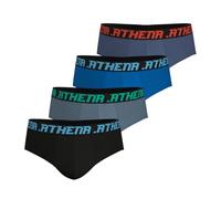 Athena Herren Fresh Lc97 Slip, Schwarz/Grau/Blau/Marineblau, XL