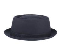 Stetson Athens Pork Pie Hut aus Baumwolle mit UV-Schutz, Marine (2) 61 cm