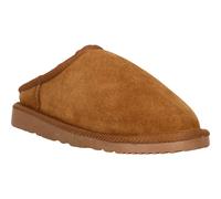 Hausschuh ATHLECIA "Aditi", Damen, Gr. 38, braun, Leder, Schuhe Hausschuh, im kuscheligen Design (46571003-38) braun