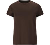 Funktionsshirt ATHLECIA "Almi V2", Herren, Gr. 36, braun, 88% Polyester, 12% Elasthan, unifarben, normal, Rundhals, Shirts Funktionsshirt, atmungsaktiv (34915233-36) braun