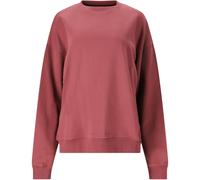 Sweatshirt ATHLECIA "Cabell", Damen, Gr. 46, rot, 100% Baumwolle, bedruckt, lang, Rundhals, Sweatshirts Sweatshirt, mit superweichem Tragegefühl (61066402-46) rot