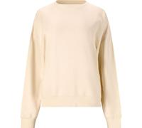 Sweatshirt ATHLECIA "Cabell", Damen, Gr. 46, beige (nude), 100% Baumwolle, bedruckt, lang, Rundhals, Sweatshirts, mit superweichem Tragegefühl (12220337-46) nude