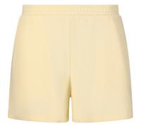 Shorts ATHLECIA "Crecy", Damen, Gr. 40, EURO-Größen, hellgelb, 50% Baumwolle, 48% Polyester, 2% Elasthan, unifarben, kurz, Hosen Shorts, aus robustem und atmungsaktivem Material (64027266-40) hellgelb